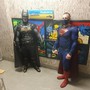 La recente visita di Batman e Superman alla Pediatria di Busto