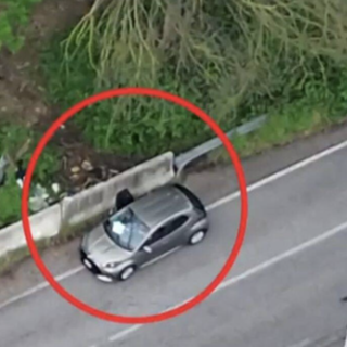 Origgio, blitz di Brumotti con il drone: scoperto “take away” della droga, sequestrati due chili