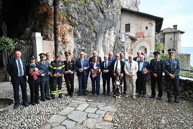 Riconoscimento al merito per Franco Novati: premiato alla cerimonia del 2 giugno all’Eremo di Santa Caterina