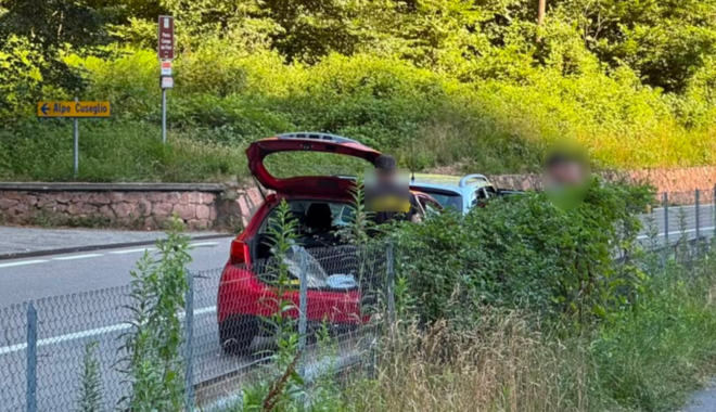 L'impatto nei pressi del laghetto Fonteviva nel primo tratto di viale Valganna