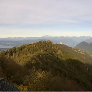 La situazione meteo odierna vista dalle webcam del Campo dei Fiori