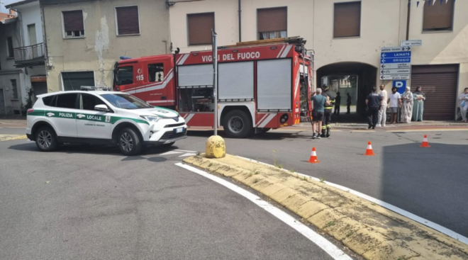 Le immagini dell'intervento
