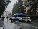 Bosco di via Curtatone, il giorno dello sgombero. Sul posto polizia ed elicottero. Motoseghe in azione