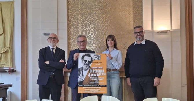 Da sinistra, Giorgio Albè, Alessandro Albani, Alice Mometti, Alfonso Cassarino Da sinistra, Giorgio Albè, Alessandro Albani, Alice Mometti, Alfonso Cassarino