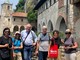 I giornalisti tedeschi all'Eremo di Santa Caterina del Sasso a Leggiuno