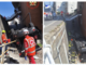 I soccorsi in azione dopo l'incidente