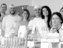 Monica Neri, la seconda da destra, e la sua squadra di Legù Monica Neri, la seconda da destra, e la sua squadra di Legù