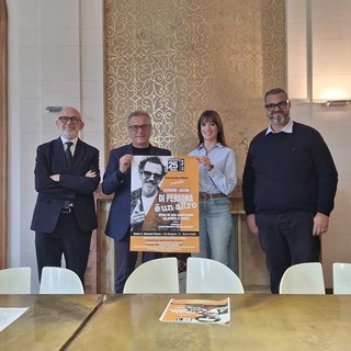 Da sinistra, Giorgio Albè, Alessandro Albani, Alice Mometti, Alfonso Cassarino