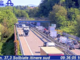 Le code in direzione Nord (foto webcam Autostrade per l'Italia)