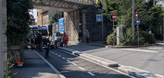 Foto diffusa dal MAV di uno degli incidenti di oggi in viale Belforte Foto diffusa dal MAV di uno degli incidenti di oggi in viale Belforte