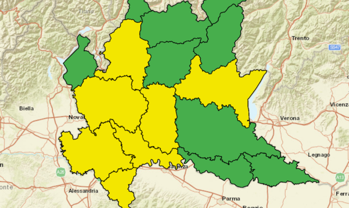 L'allerta gialla per temporali forti della protezione civile in vigore dalle 15 di oggi per ora riguarda il sud della nostra provincia L'allerta gialla per temporali forti della protezione civile in vigore dalle 15 di oggi per ora riguarda il sud della nostra provincia