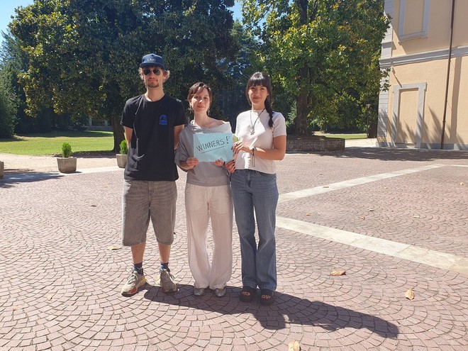La squadra vincitrice La squadra vincitrice
