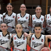 L'under 15 della Pallacanestro Femminile Varese '95