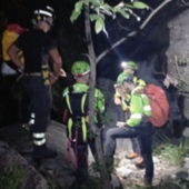 Il soccorso alpino al lavoro
