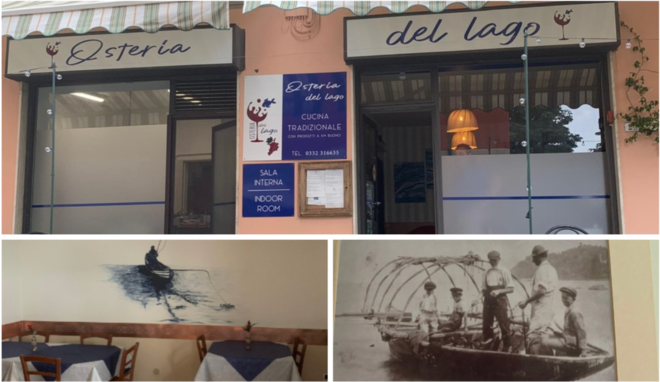 L'Osteria del lago a Ispra, un mix di tradizione e &quot;chilometro buono&quot; del lago Maggiore