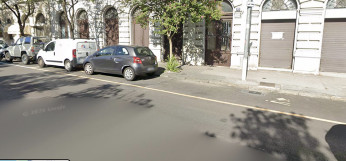 Il punto di via Miramare a Trieste dove è avvenuto l'incidente costato la vita al varesino (foto Google Maps)