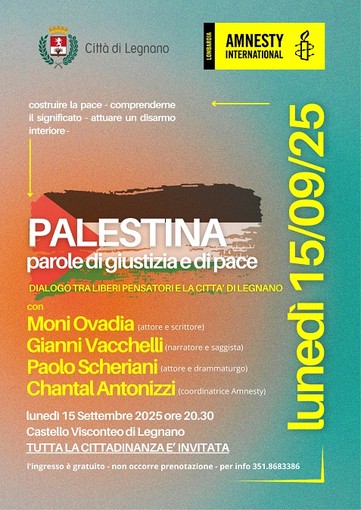 Moni Ovadia parla di pace, giustizia e Palestina al Castello