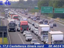 Le code di questa mattina viste dalle telecamere di Autostrade per l'Italia Le code di questa mattina viste dalle telecamere di Autostrade per l'Italia