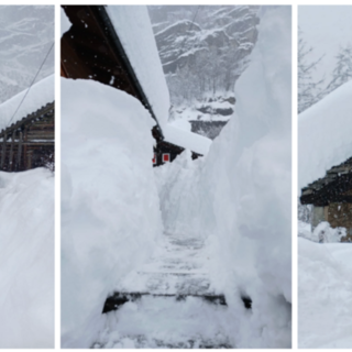 Le foto di Macugnaga postate da NaturalMeteo in questa domenica 15 marzo: impressionanti