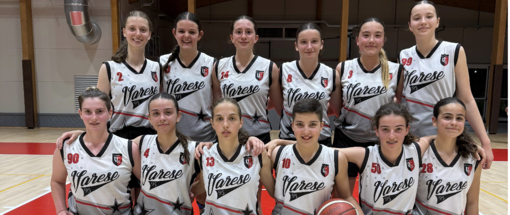 L'under 15 della Pallacanestro Femminile Varese '95