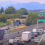 La lunga coda in tempo reale per la chiusura del bivio verso l'A26 all'altezza di Gallarate con le auto costrette a dirigersi verso Varese La lunga coda in tempo reale per la chiusura del bivio verso l'A26 all'altezza di Gallarate con le auto costrette a dirigersi verso Varese