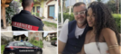 A sinistra: due immagini dell'abitazione di Cuirone. A destra: Marco Panichi e Grey Noralba Sanmartin Villalba