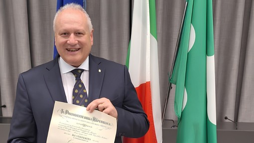 Il professor Paolo Severgnini nominato Cavaliere della Repubblica Italiana