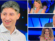 Andrea Siciliano accompagnato in studio anche da mamma Morena, in alto a sinistra, e applaudito da Gerry Scotti e da Samira
