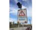 Il cartello che indica chiaramente il funzionamento del semaforo del sottopasso i Casorate in caso di allagamento Il cartello che indica chiaramente il funzionamento del semaforo del sottopasso i Casorate in caso di allagamento