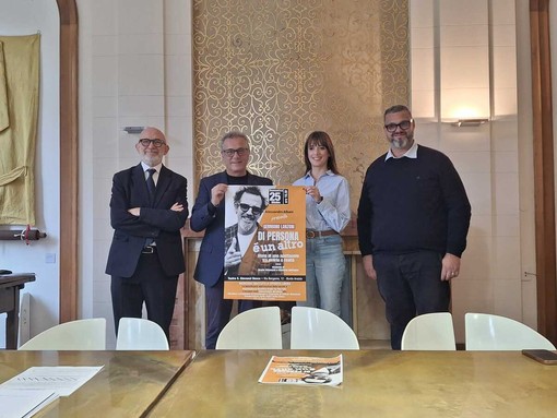 Da sinistra, Giorgio Albè, Alessandro Albani, Alice Mometti, Alfonso Cassarino