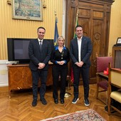 Da sinistra: Giacomo Cosentino, Claudia Terzi e Nicola Molteni