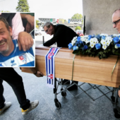 VIDEO. L’ultimo saluto a Sergio Marra tra i colori biancoblù: «Sarai sempre parte della nostra famiglia» VIDEO. L’ultimo saluto a Sergio Marra tra i colori biancoblù: «Sarai sempre parte della nostra famiglia»
