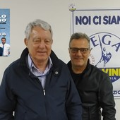 Da sinistra, Francesco Speroni e Alessandro Albani