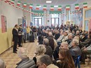 La celebrazione alle scuole Tommaseo, di poco più "anziane" della stazione Fs La celebrazione alle scuole Tommaseo, di poco più "anziane" della stazione Fs