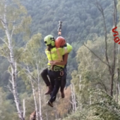 Sei scout francesi in difficoltà sul San Primo: li recuperano i vigili del fuoco Sei scout francesi in difficoltà sul San Primo: li recuperano i vigili del fuoco
