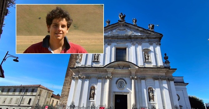 Due reliquie di San Carlo Acutis in San Michele Due reliquie di San Carlo Acutis in San Michele