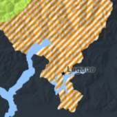 L'allerta canicola di livello 3 (pericolo marcato) per il sud delle Alpi nella cartina di MeteoSvizzera L'allerta canicola di livello 3 (pericolo marcato) per il sud delle Alpi nella cartina di MeteoSvizzera