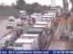 Le immagini della coda vista dalla webcam di Autostrade per l'Italia