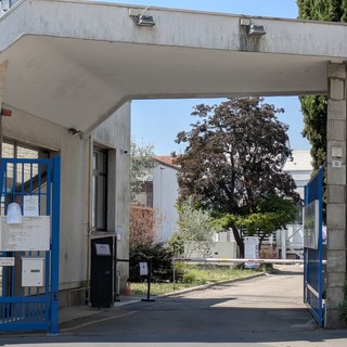 Ingresso del nuovo parcheggio in via Castelfidardo