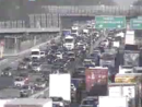 Traffico e code anche questa mattina in Autolaghi (foto da webcam di Autostrade per l'Italia)