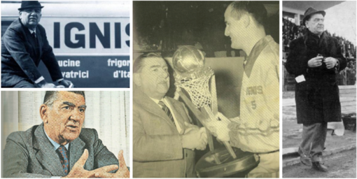 Elettrodomestici, canestri, gol... Giovanni Borghi, nato a Milano il 14 settembre 1910 e scomparso a Comerio il 25 settembre 1975, è il simbolo della più felice stagione dell'imprenditoria italiana