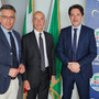 Da sinistra: Salini, Sambo e Licata