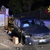 Le immagini dell'incidente di stanotte a Somma Lombardo