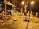 Il vandalismo compiuto stanotte in viale Italia a Sesto Calende Il vandalismo compiuto stanotte in viale Italia a Sesto Calende