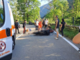 La foto pubblicata da Luinonotizie.it dell'incidente di sabato in Valganna La foto pubblicata da Luinonotizie.it dell'incidente di sabato in Valganna
