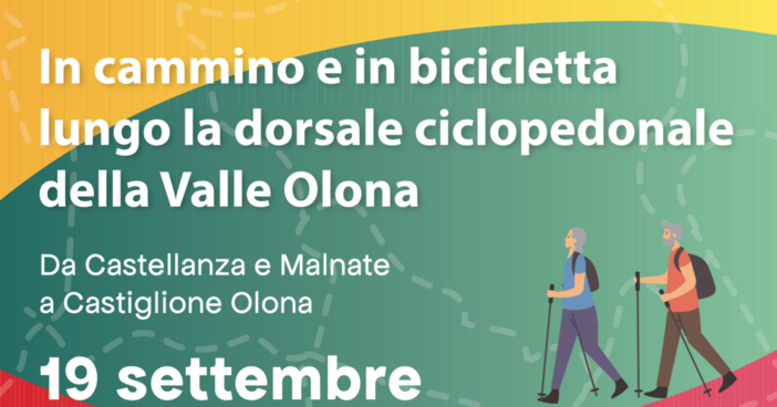 In bici e a piedi lungo la Valle Olona per il centenario della Provincia