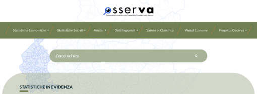 La schermata iniziale del sito osserva-varese.it