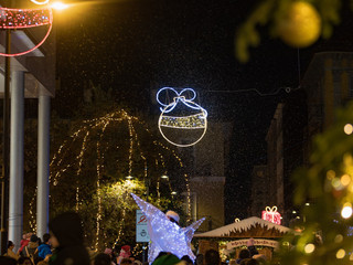 La Cri di Busto alla partenza di “BA è Natale” (foto Luca Micheli)