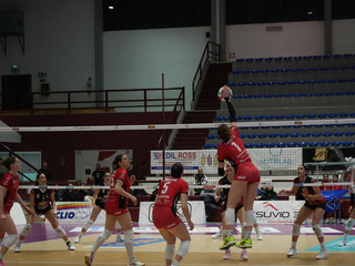 Futura batticuore, ma vittoriosa (foto Lega Volley Femminile-Narconon Melendugno)