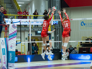 Uyba-Monviso 2-3: decisiva Dabyskiba (Foto Lega Volley Femminile)